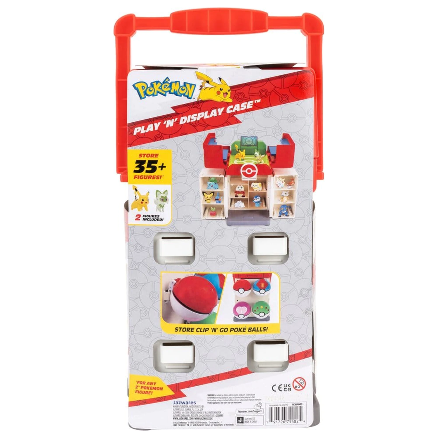 Pokémon Play 'n' Display Case hordozható figura tartó  termékfotó