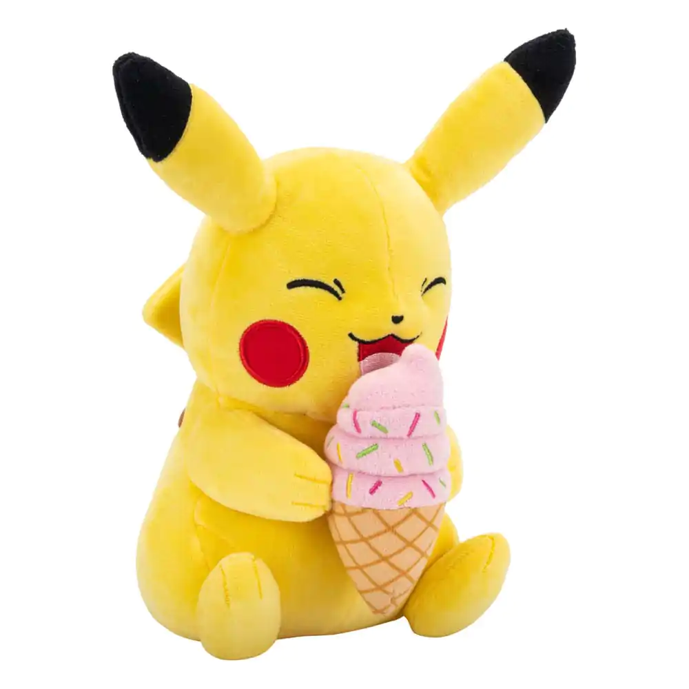 Pokémon plüss figura Pikachu with Ice Cream 20 cm termékfotó
