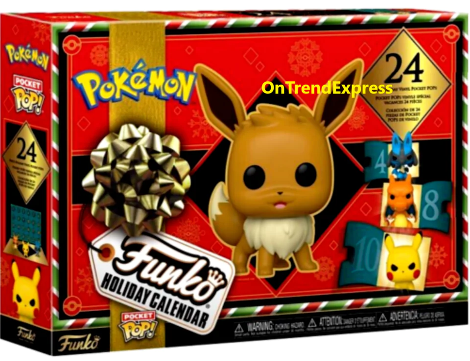 Pokemon Pocket POP! adventi kalendárium Pokemon Holiday termékfotó