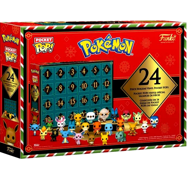 Pokemon Pocket POP! adventi kalendárium Pokemon Holiday termékfotó