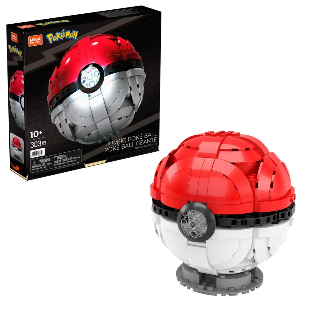 Pokemon Poke Ball Mega Construx építőkészlet 303db-os termékfotó