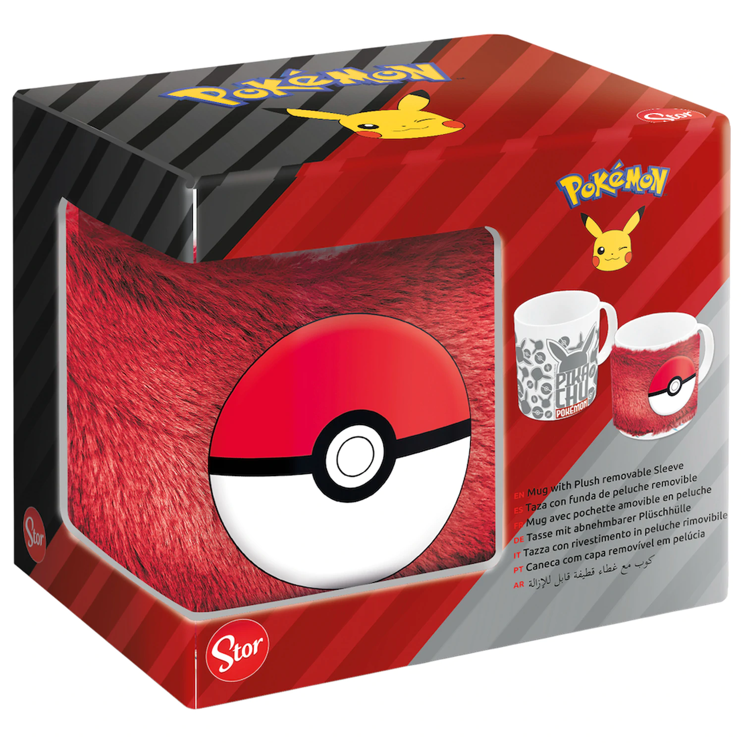 Pokémon Poké Ball plüss Sleeve bögre 325 ml termékfotó