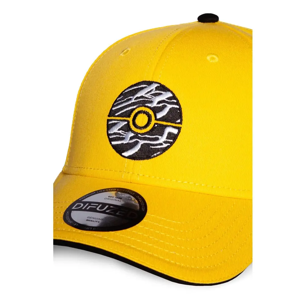 Pokemon Curved Bill Cap Pokeball yellow termékfotó