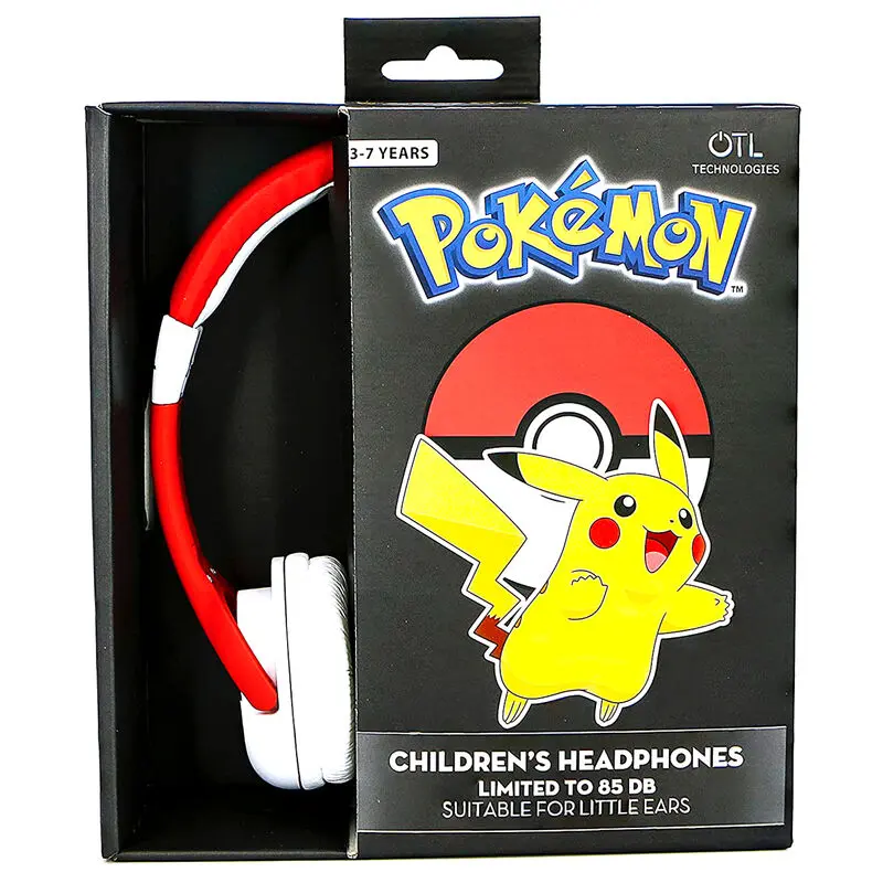 Pokemon Pokeball kids headphones termékfotó