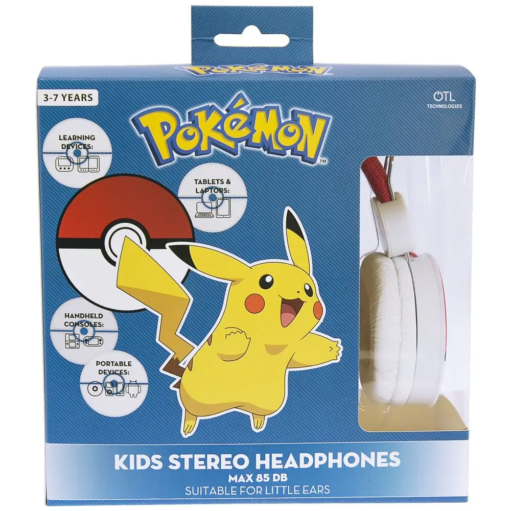 Pokemon Pokeball core kids headphones termékfotó