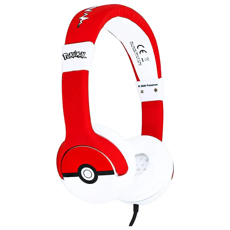 Pokemon Pokeball kids headphones termékfotó