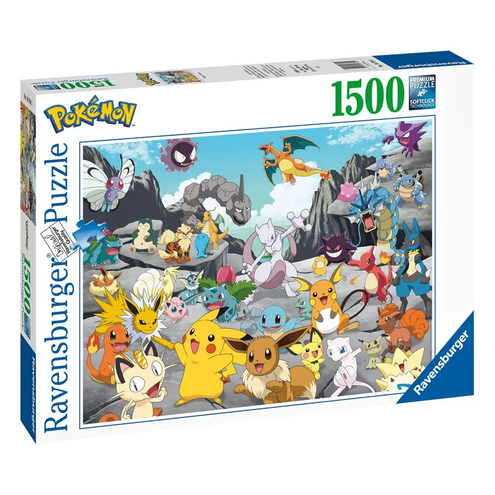 Pokémon Jigsaw Puzzle Pokémon Classics (1500 pieces) termékfotó