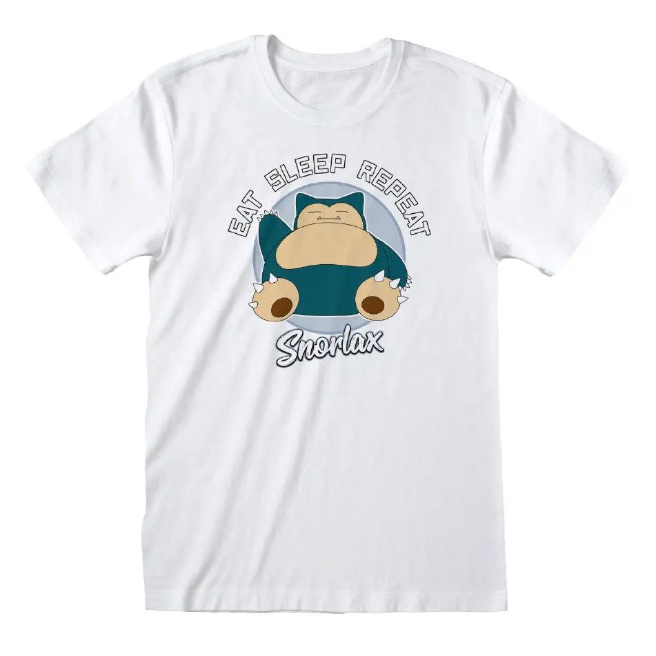 Pokemon póló Snorlax Eat Sleep Repeat termékfotó