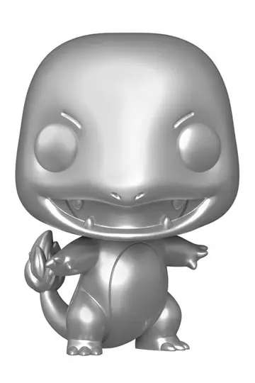 Pokemon POP! Games Vinyl figura Charmander Silver 25th Anniversary Special Edition 9 cm termékfotó