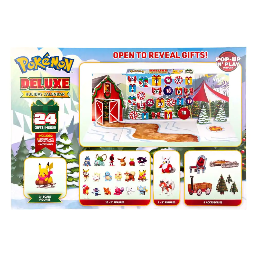 Pokémon Pop-Up 'N' Play Deluxe  Holiday 2025adventi kalendárium termékfotó