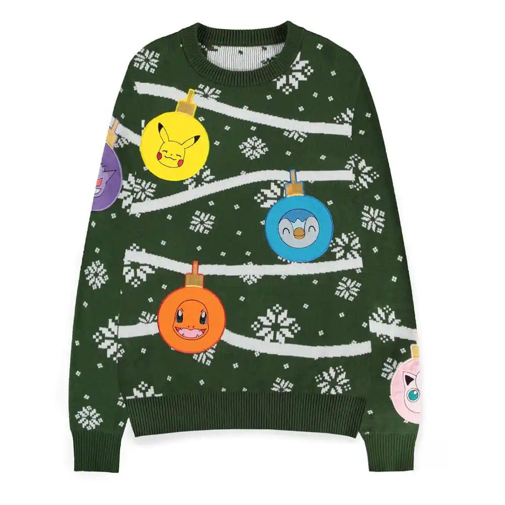 Pokémon Sweatshirt Christmas Jumper Xmas Balls termékfotó