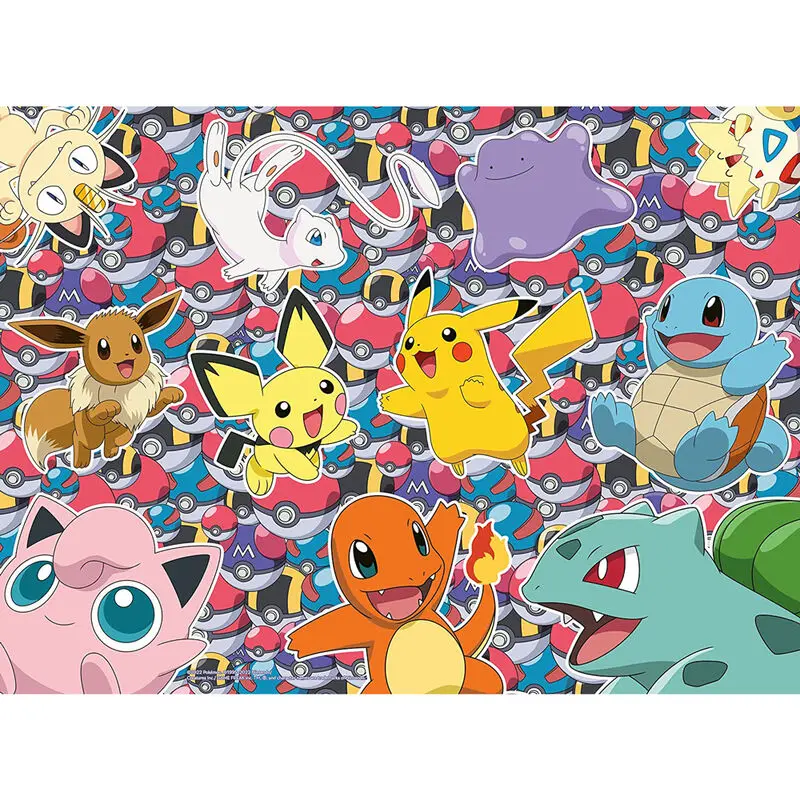 Pokemon puzzle 100db-os termékfotó