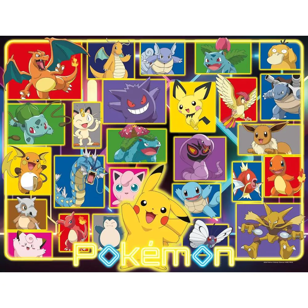 Pokemon puzzle 2000db-os termékfotó