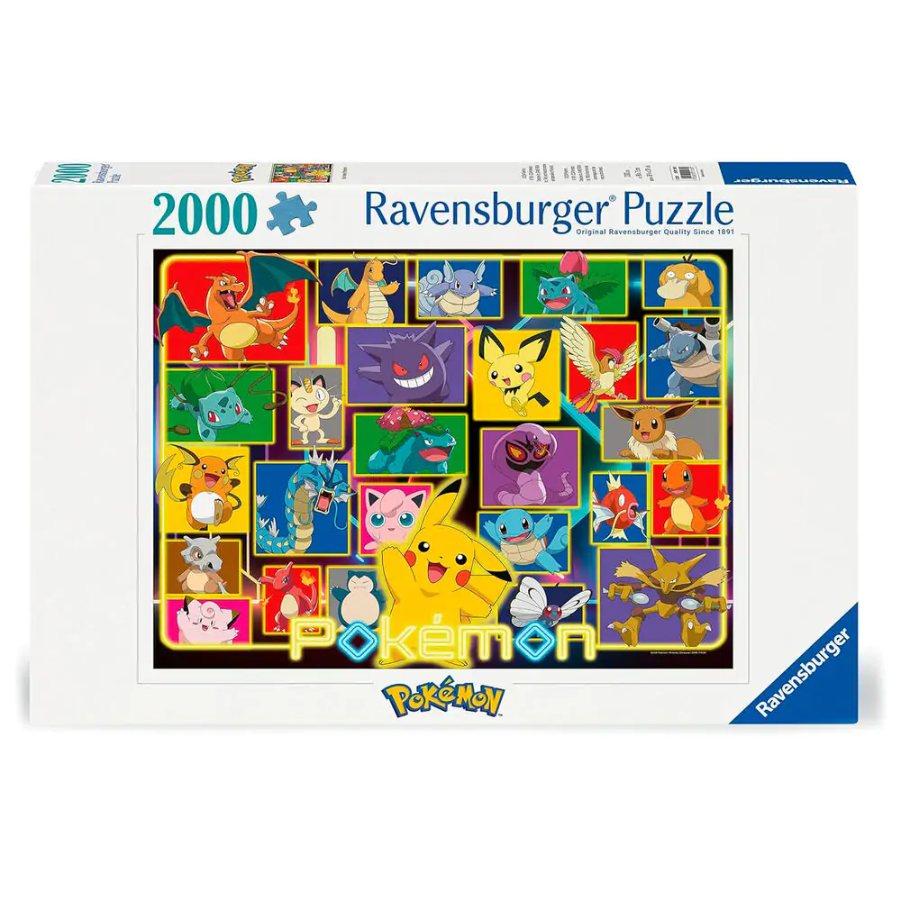 Pokemon puzzle 2000db-os termékfotó