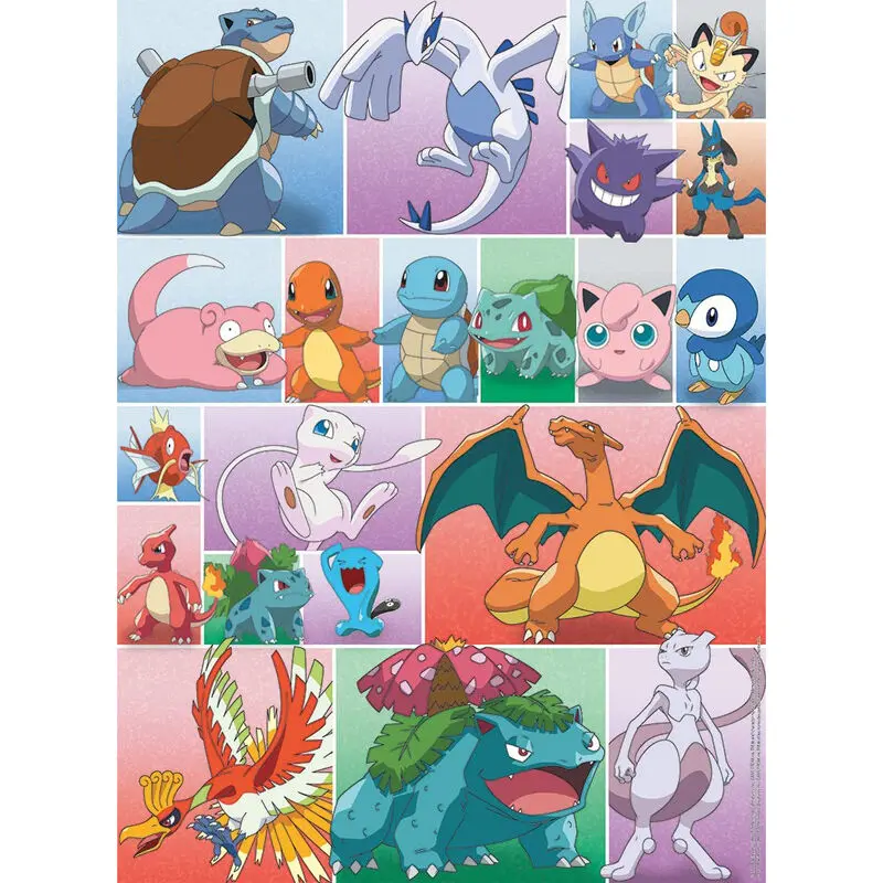 Pokemon puzzle 2x500db-os termékfotó