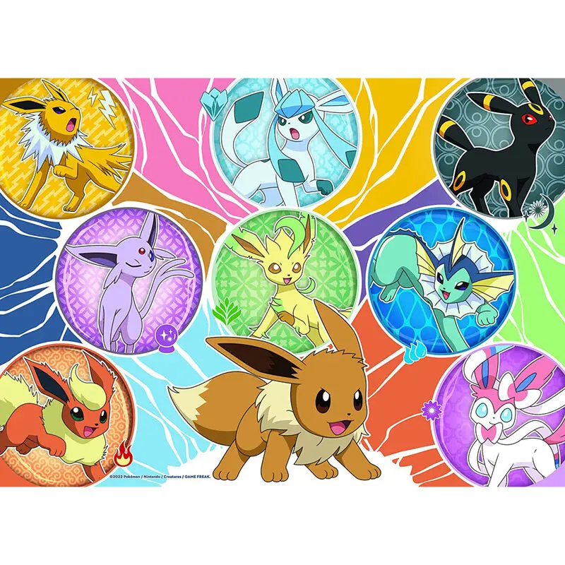 Pokemon puzzle 4x100db-os termékfotó