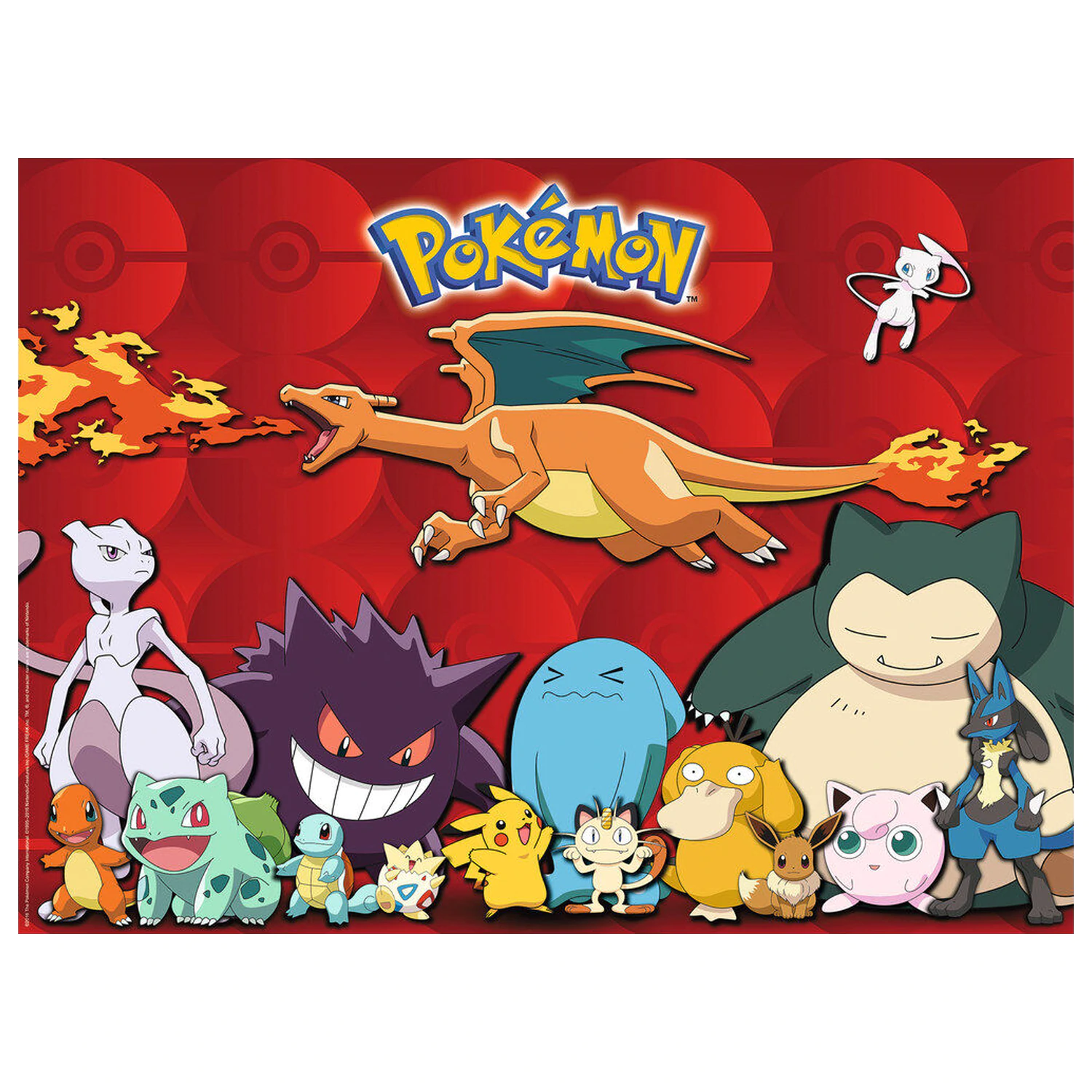 Pokemon puzzle XXL 100db-os termékfotó