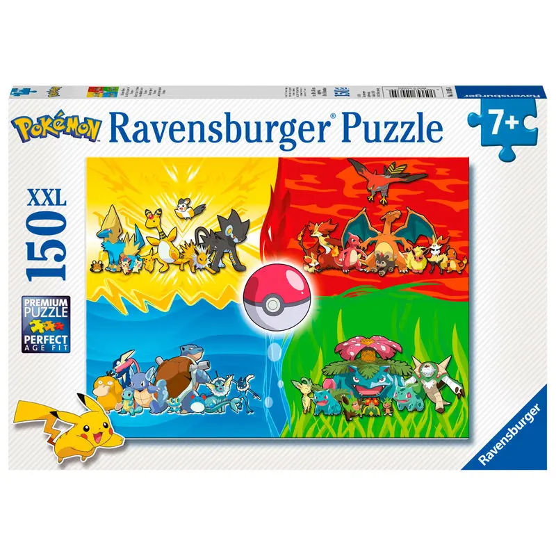 Pokémon Puzzle Pokémon Typen (150 Teile) termékfotó