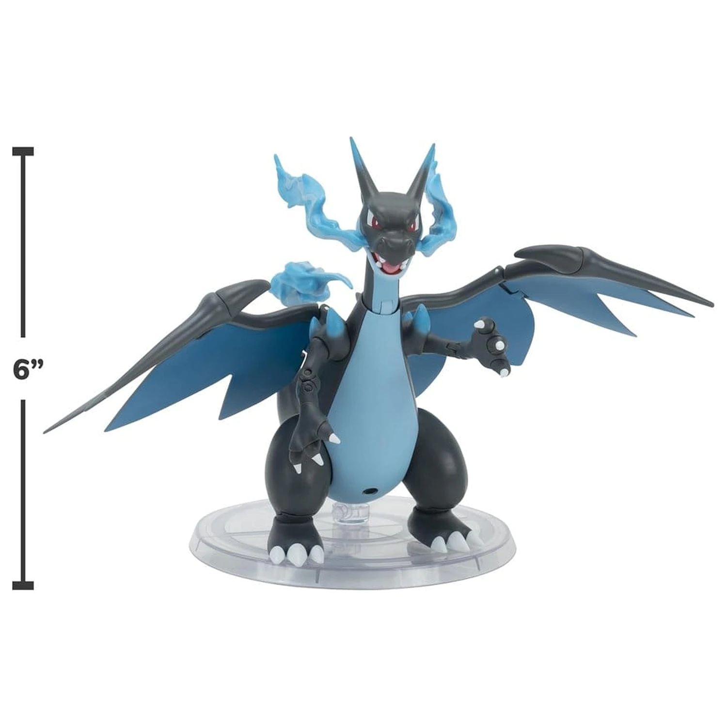Pokémon Select Super mozgatható figura Mega Charizard X 15 cm termékfotó