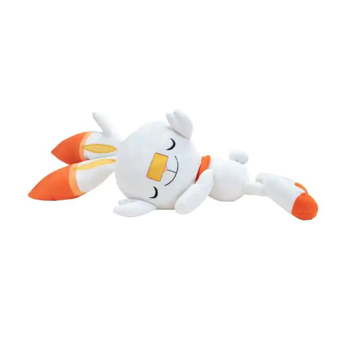 Pokémon Sleeping Scorbunny plüss figura 45 cm termékfotó