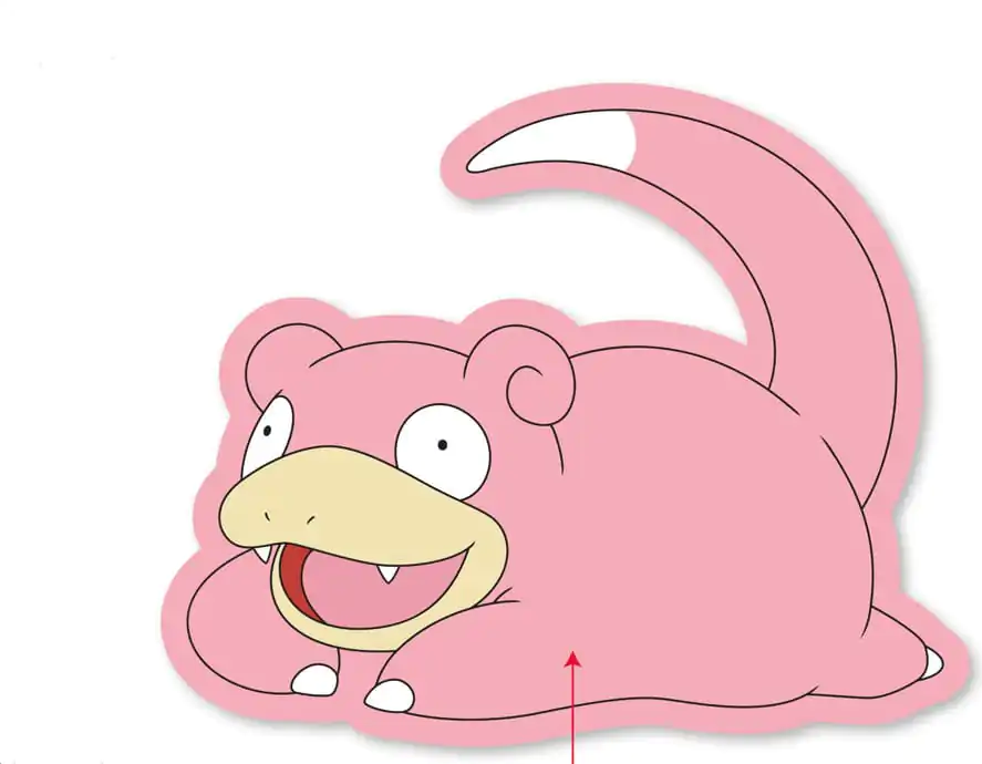 Pokemon Slowpoke párna 35 cm termékfotó