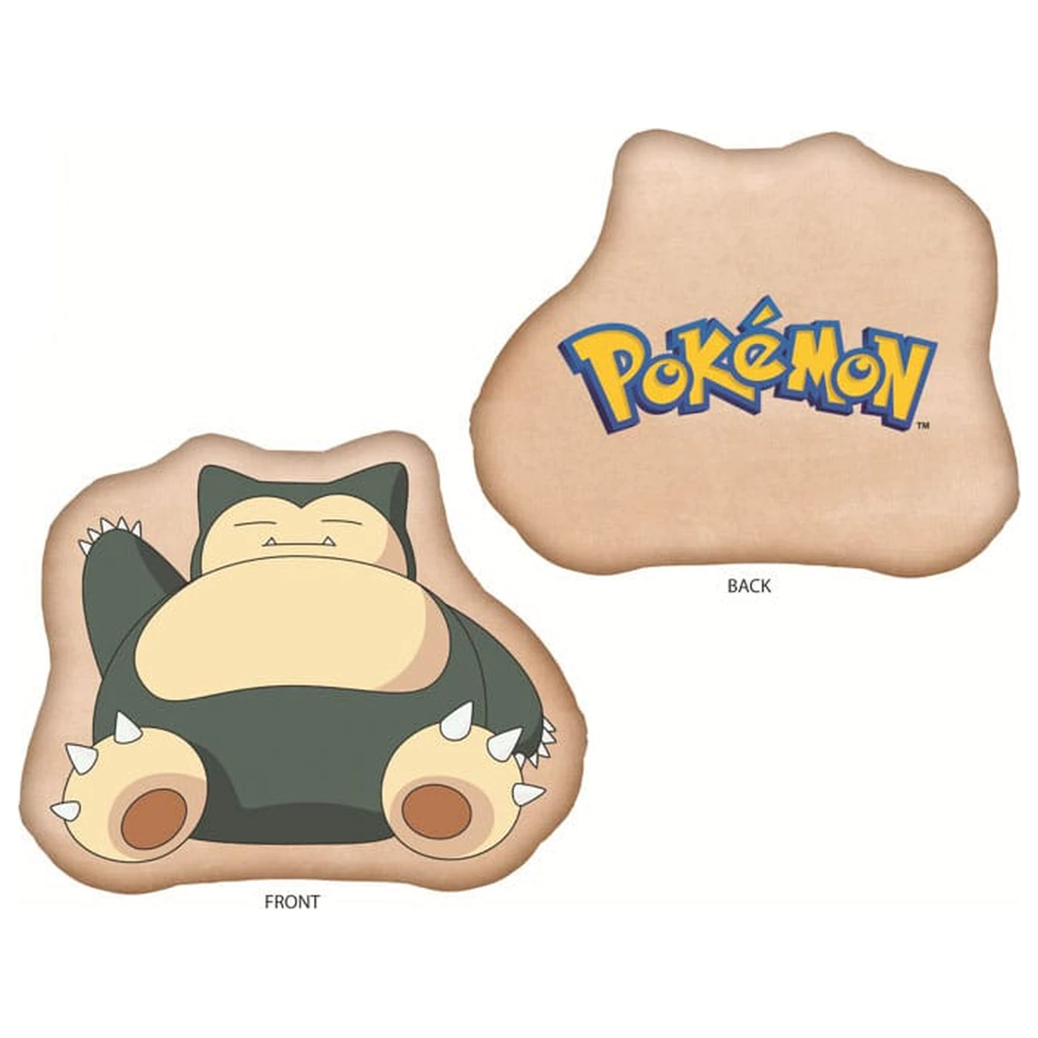 Pokemon Snorlax brown párna 36 cm termékfotó