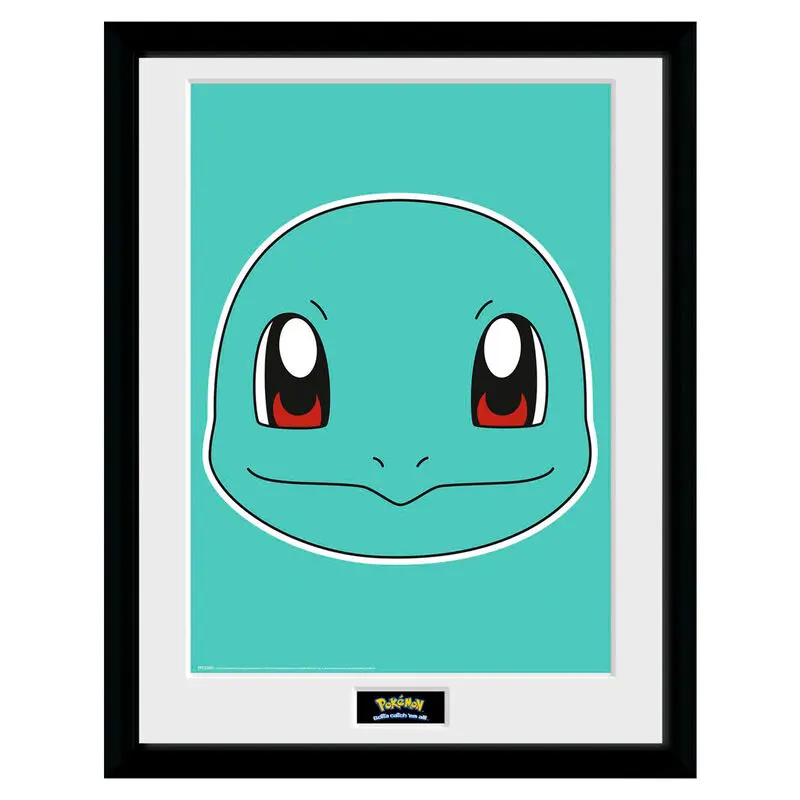 Pokemon Squirtle Face bekeretezett poszter termékfotó