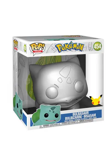 Pokemon Super Sized Jumbo POP! Vinyl figura Bulbasaur Pokemon Silver 25th Anniversary Special Edition 25 cm termékfotó