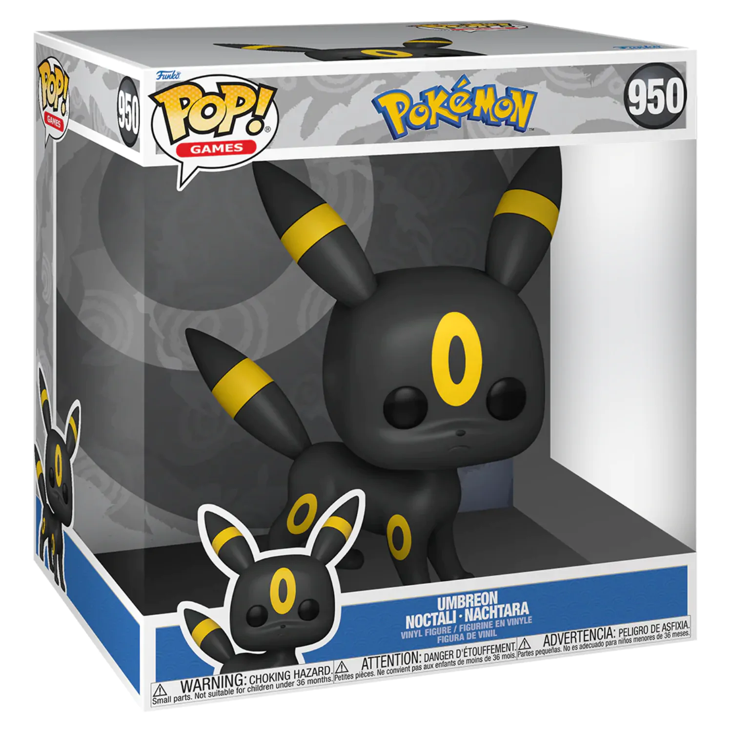 Pokemon Super méreted Jumbo Funko POP! Vinyl figura Umbreon (EMEA) 25 cm termékfotó