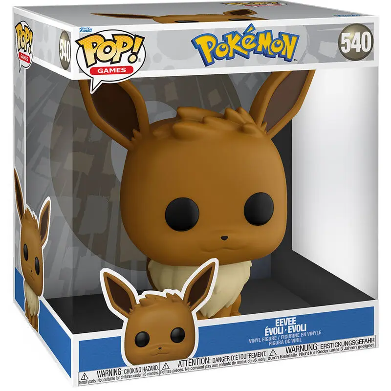 Pokemon Super Sized Jumbo Funko POP! Vinyl figura Eevee (EMEA) 25 cm termékfotó