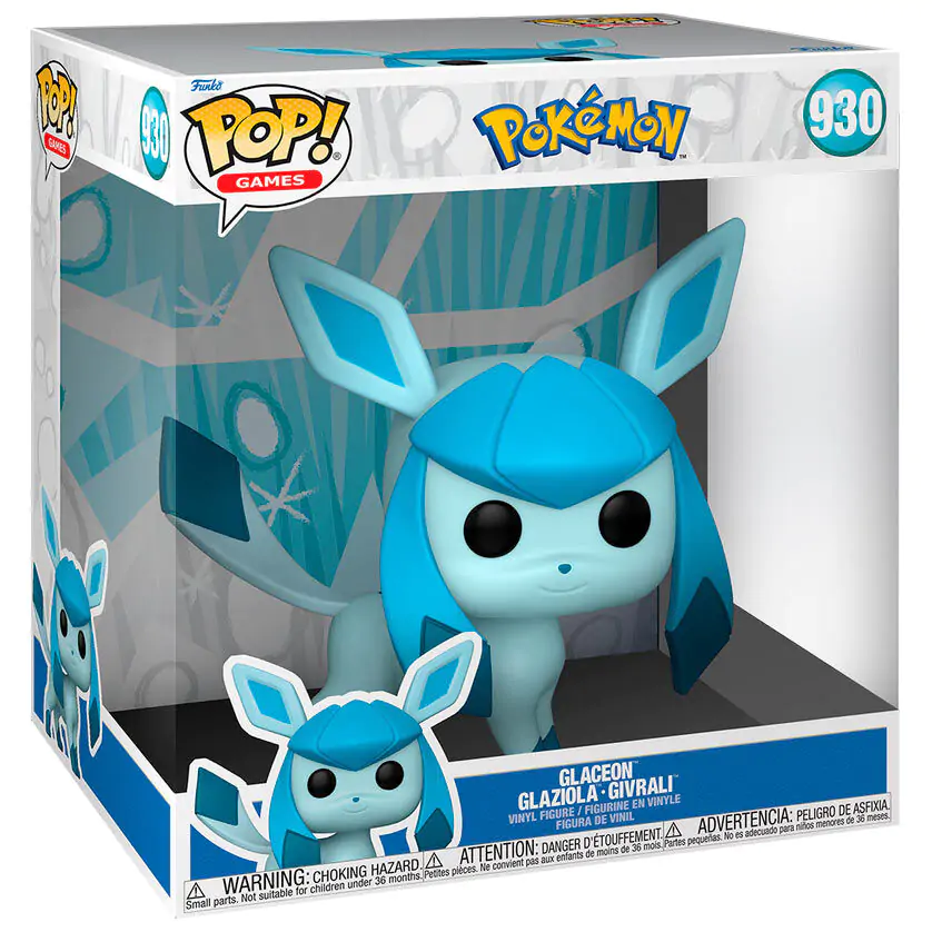 Pokemon Super Sized Jumbo Funko POP! Vinyl figura Glaceon (EMEA) 25 cm termékfotó