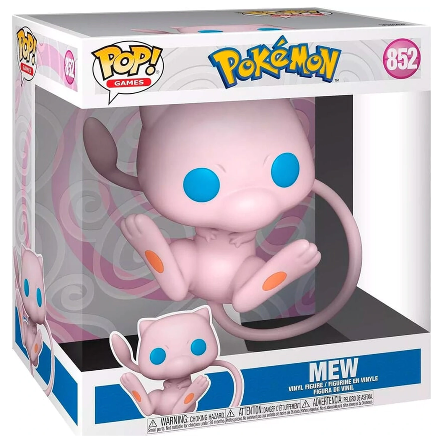 Pokemon Super Sized Jumbo Funko POP! Vinyl figura Mew 25 cm termékfotó