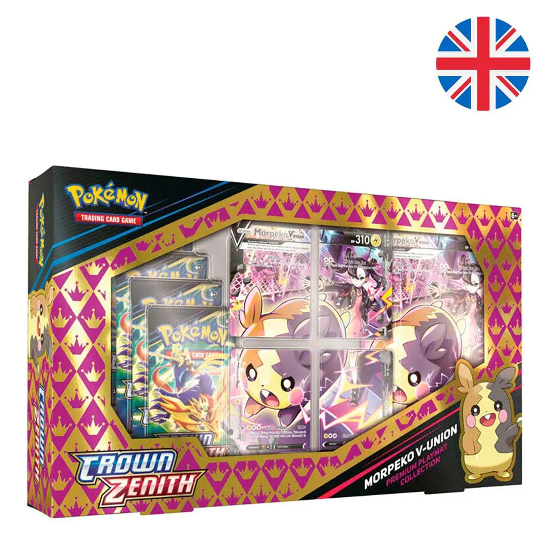 Pokémon Sword & Shield 12.5 V Union Box Crown Zenith Morpeko Angol nyelvű termékfotó