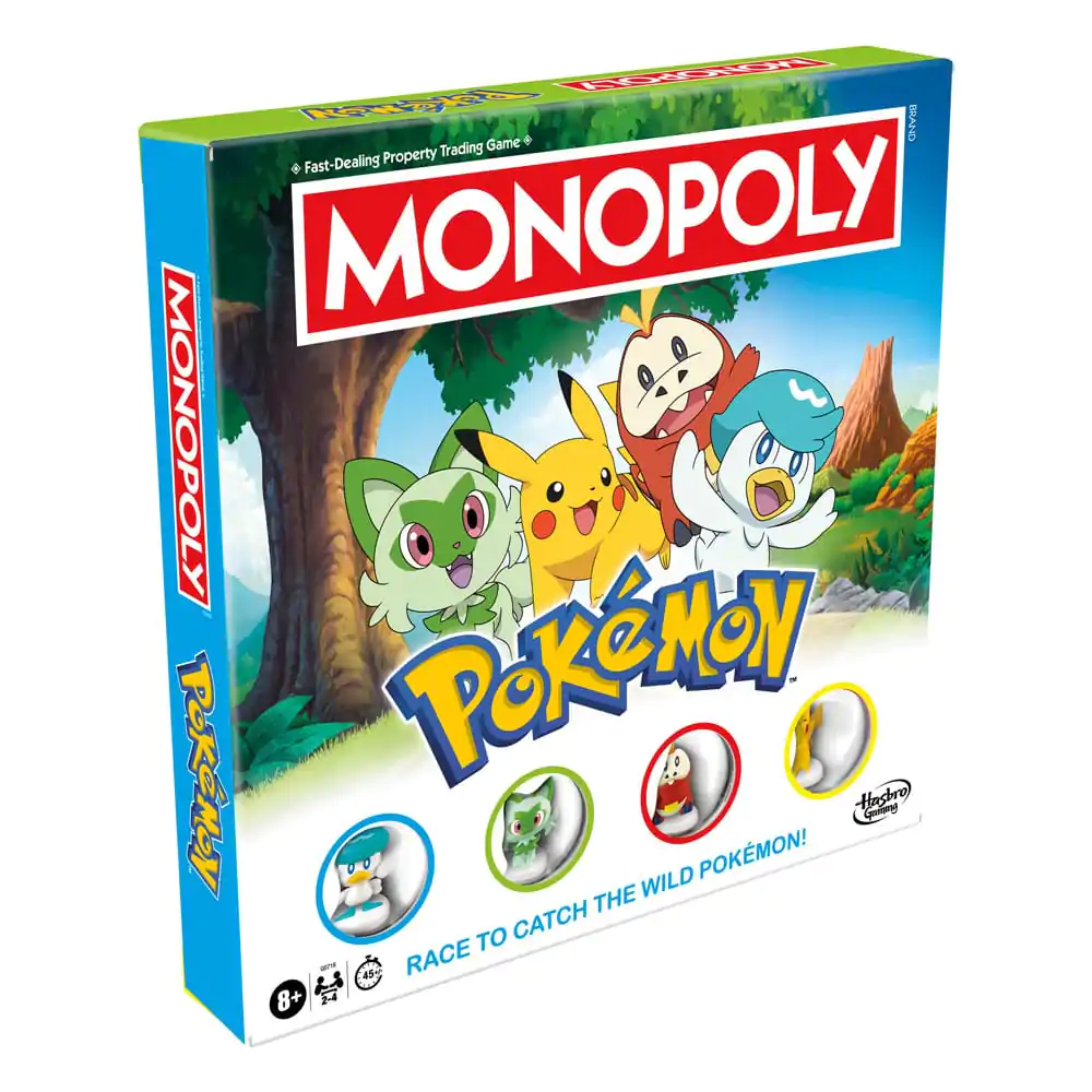 Pokémon társasjáték Monopoly Angol nyelvű termékfotó