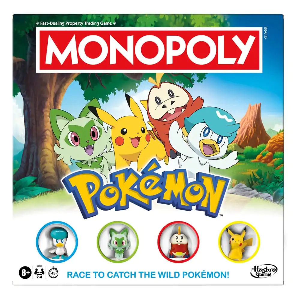 Pokémon társasjáték Monopoly Angol nyelvű termékfotó