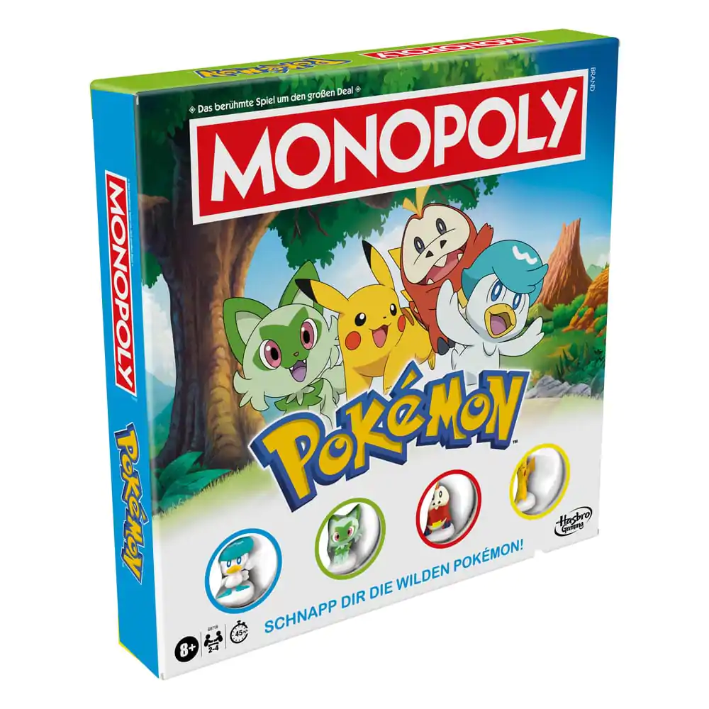 Pokémon társasjáték Monopoly német nyelvű termékfotó