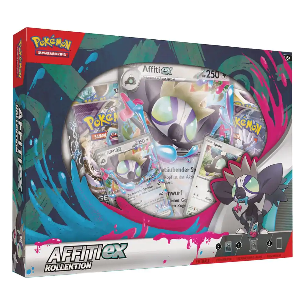 Pokémon TCG EX- Collection Affiti német nyelvű termékfotó