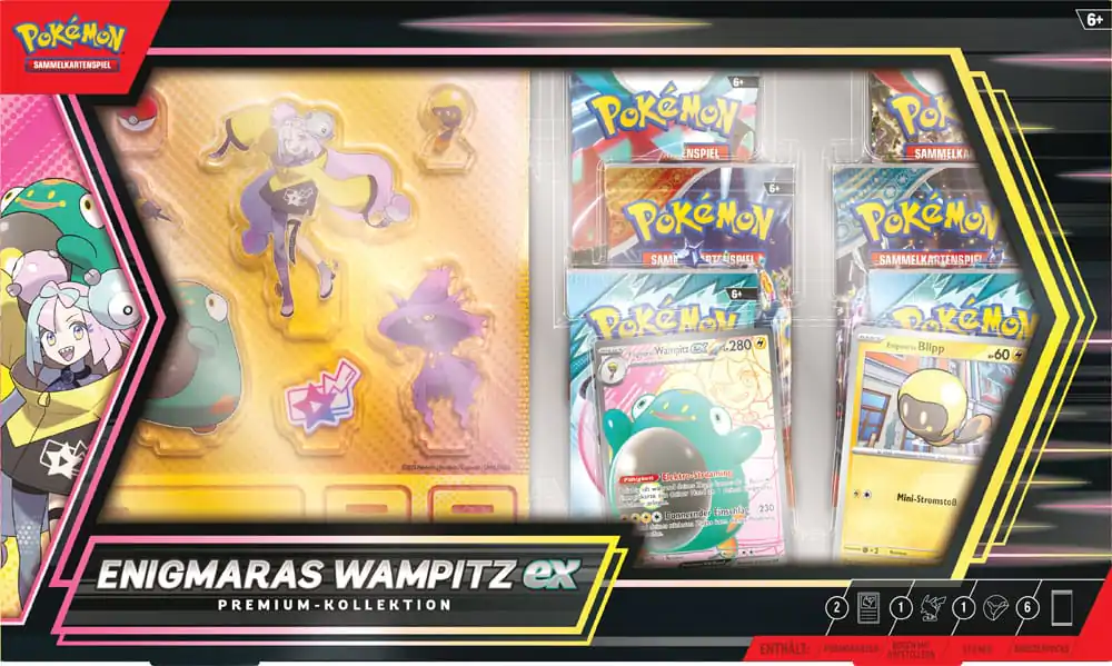 Pokémon TCG EX Collection Einigmaras Wampitz 2025 német nyelvű termékfotó