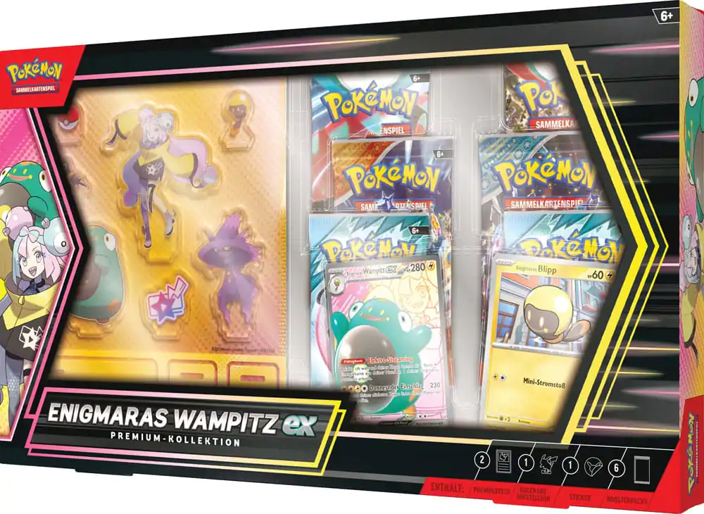 Pokémon TCG EX Collection Einigmaras Wampitz 2025 német nyelvű termékfotó