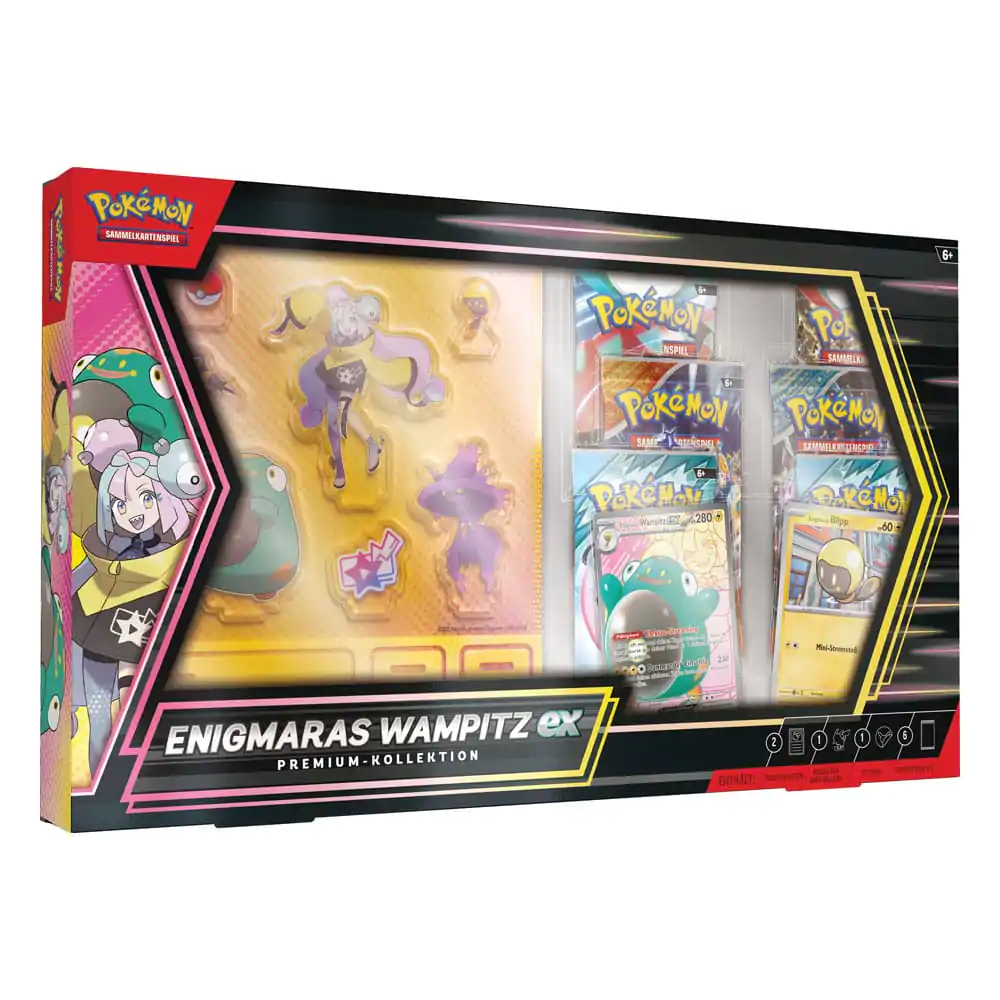 Pokémon TCG EX Collection Einigmaras Wampitz 2025 német nyelvű termékfotó