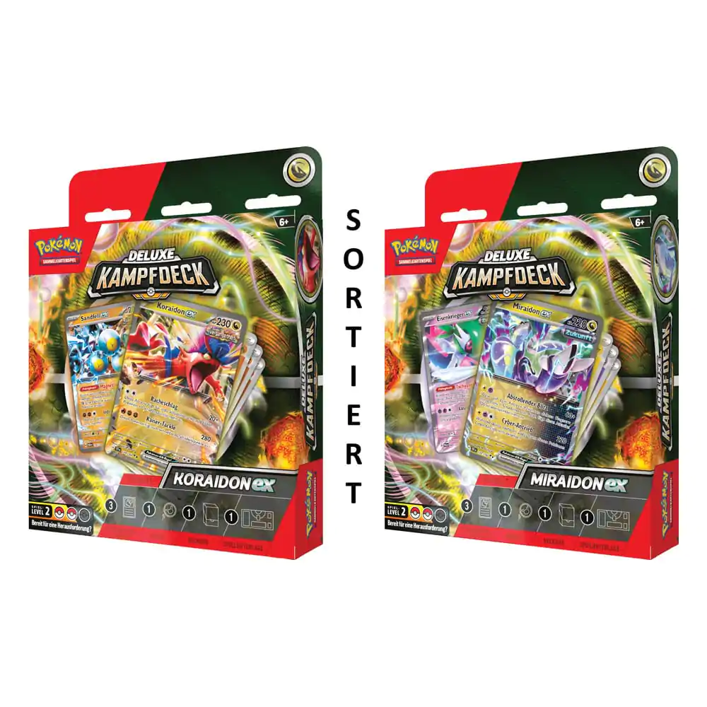 Pokémon TCG League Battle Decks August 2024 német nyelvű termékfotó