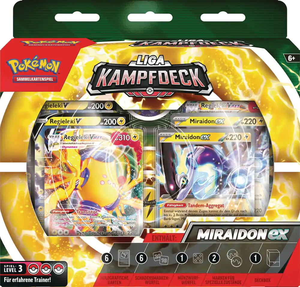 Pokémon TCG Liga-Kampfdeck November 2023 német nyelvű termékfotó