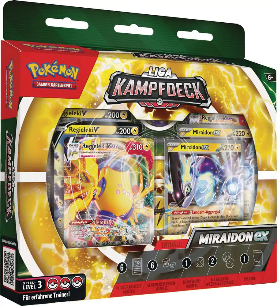 Pokémon TCG Liga-Kampfdeck November 2023 német nyelvű termékfotó