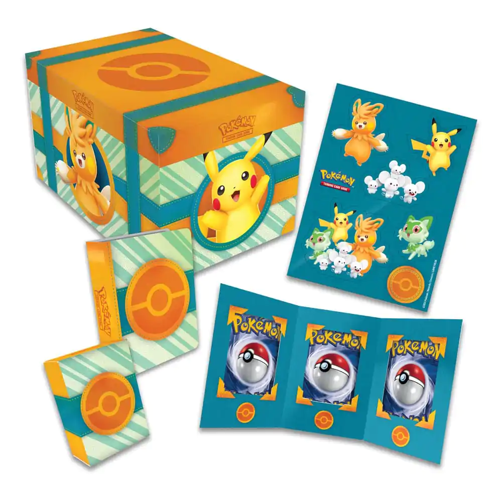 Pokémon TCG Paldea Adventure Chest 2024 német nyelvű termékfotó