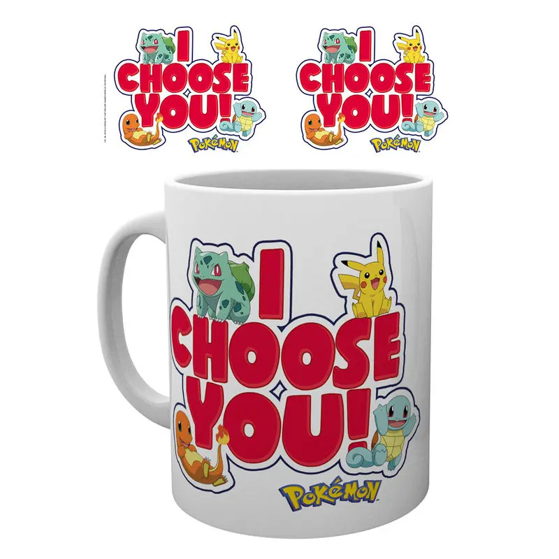 Pokemon Téged választalak bögre termékfotó