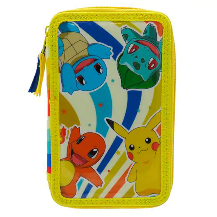 Pokemon töltött tripla tolltartó termékfotó