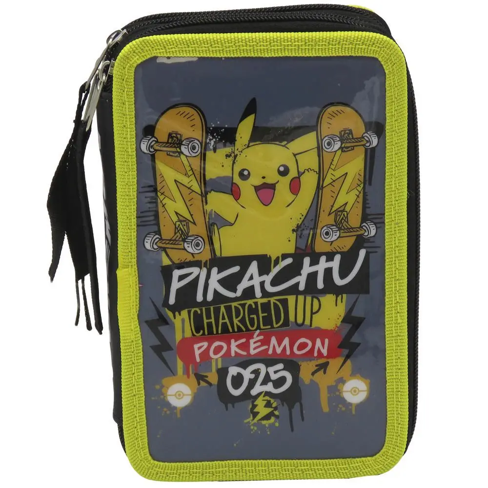 Pokemon töltött tripla tolltartó termékfotó