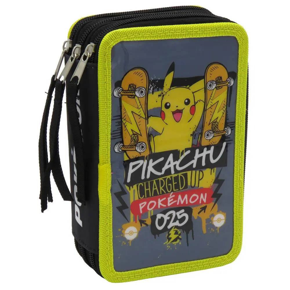 Pokemon töltött tripla tolltartó termékfotó