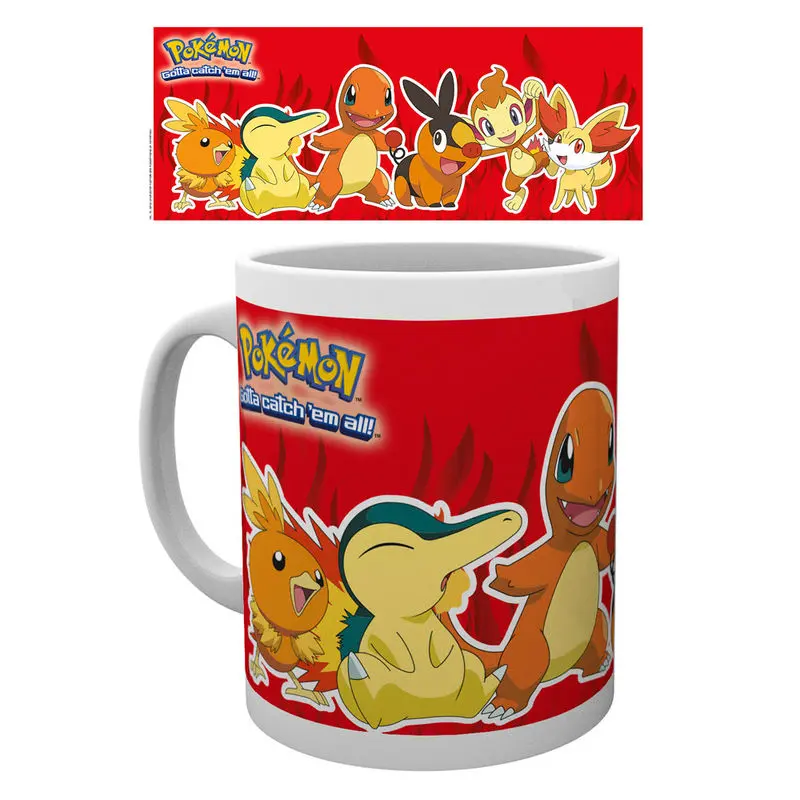 Pokemon Tűz Partnerek bögre termékfotó