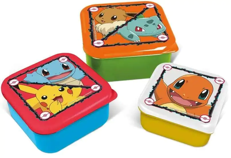 Pokemon uzsonnás doboz készlet (3in1) termékfotó